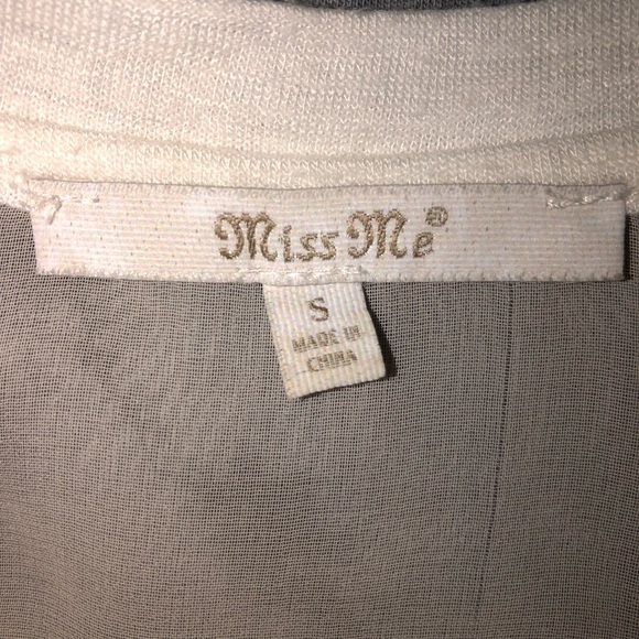 Miss Me Embellished T Shirt - Picture 8 of 8